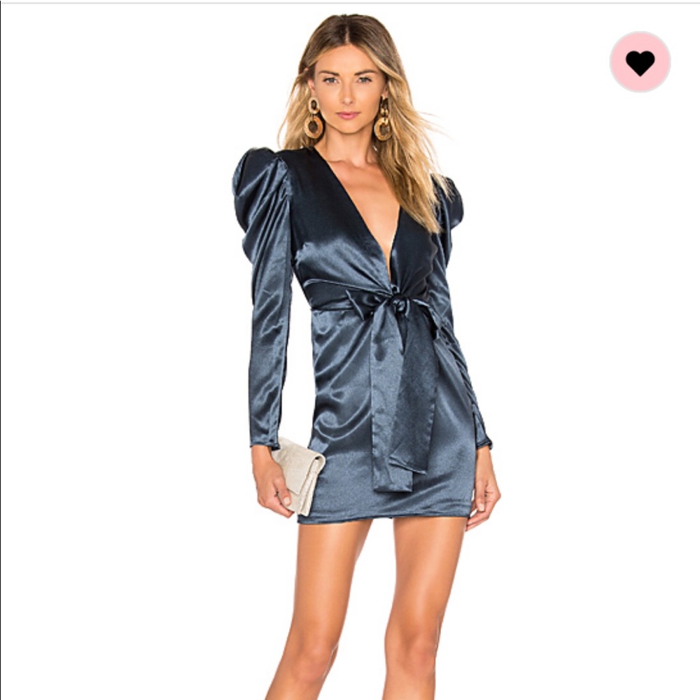LOVERS & Friends mini cocktail dress Navy